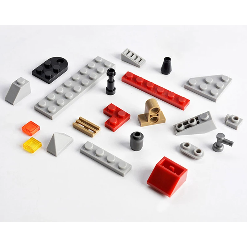 740 + PCS legoINGlys строительные блоки 8 мини фигурок робот городская полиция игрушки для