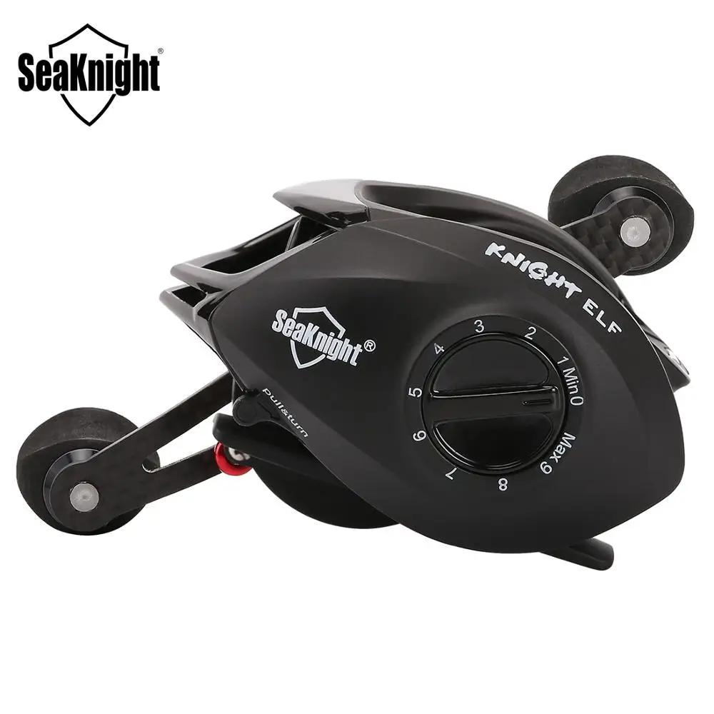 Sealnight ELF 1200 Close out 169 г baitcasing катушка 4 кг Drag 6,4: 1 двойная тормозная система Рыболовная катушка алюминиевая катушка для ловли карпа