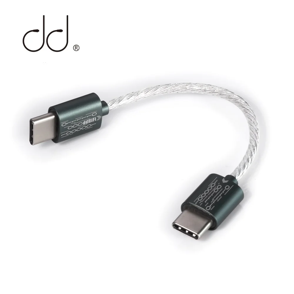 DD ddHiFi TC05 Type-C to Type-C Data Cable Audio Data Decoding Cable for Music Players/Android Phone/PC/Headphone Amplifier