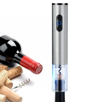 

Electric Wine Opener Aluminum Alloy Automatic Corkscrew Bottle Opener with Foil Cutter Wine Accessories Kitchen Tools