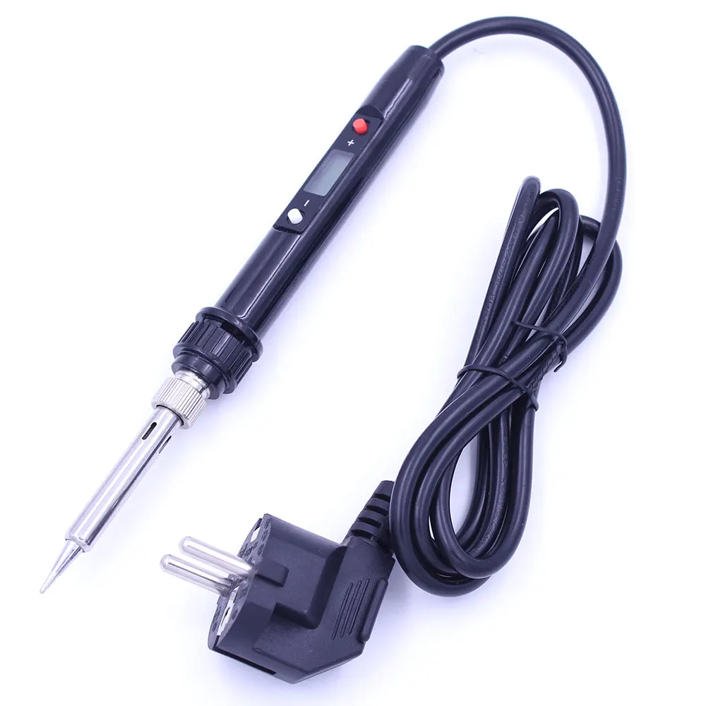 

Soldering Iron 60W Adjustable Temperature Electric Iron LCD Digital Display Welding Repair Lead-free Solder Station