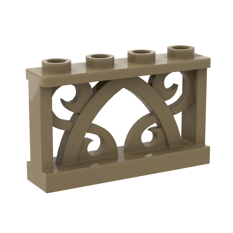 

10 шт., строительные блоки moc 19121, 1x4x2