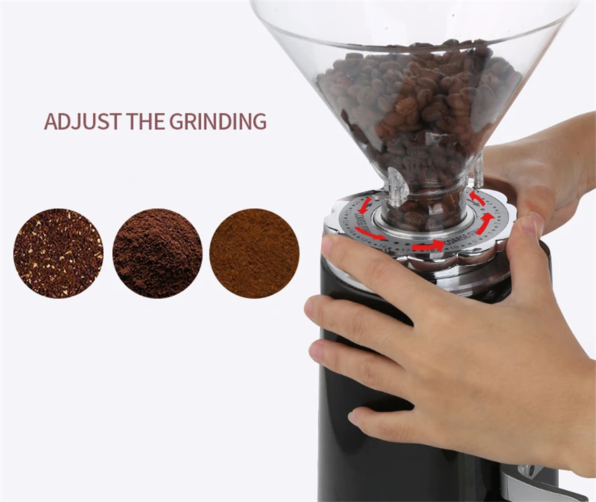 Электрическая кофемолка для кофе полуавтоматическая дробилка для бобов орехи с травами Sonifer принадлежности для кофе для бариста