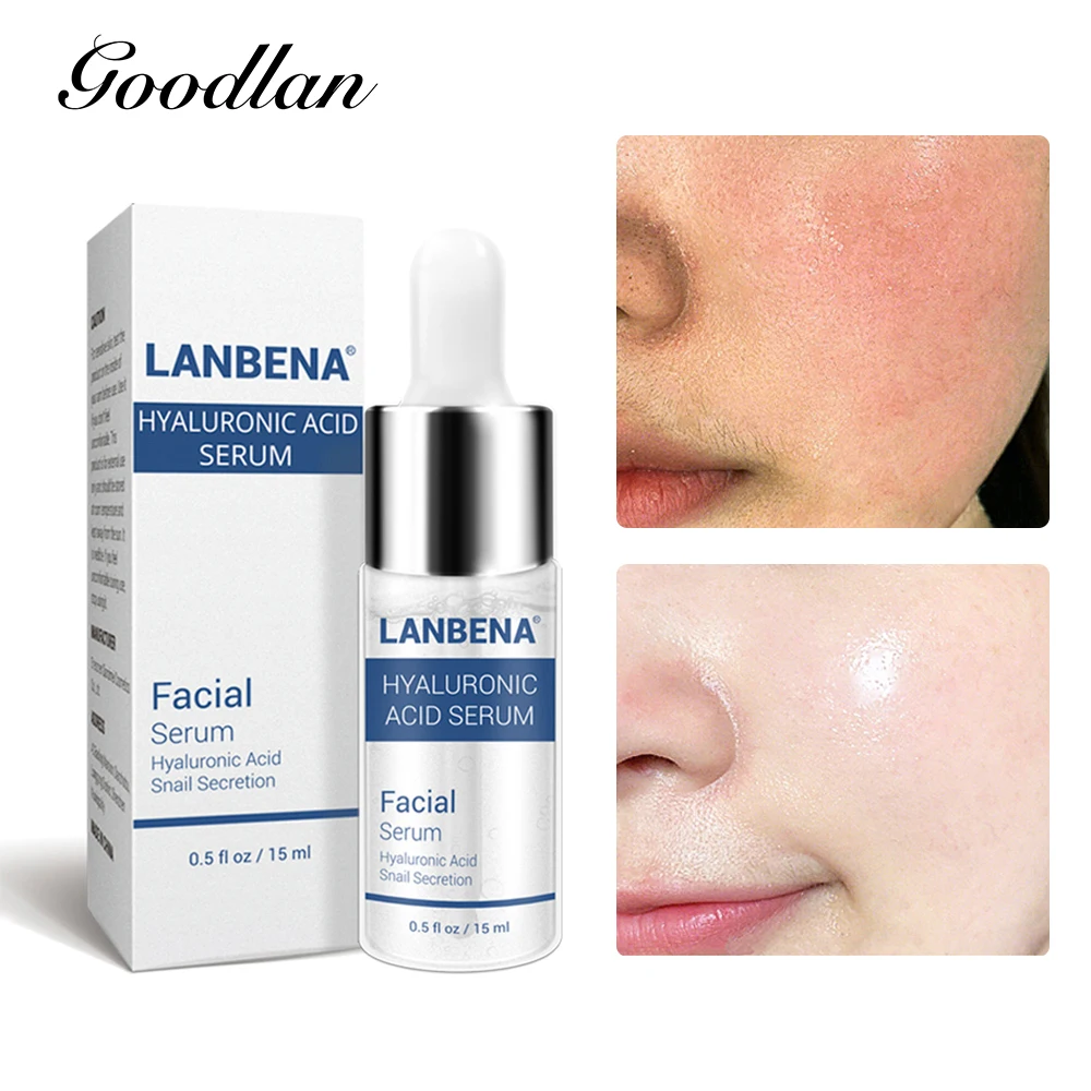 

LANBENA Skin Care Serum Hyaluronic Acid Moisturizing Face Essence Vitamin C Whitening Blackhead Remover Facial Cream Beauty 15ml