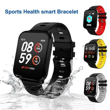 

New Arrivaled 1.3 inch Sports Fitness Trackered Sleep Heart Rate Monitor Sports Color Smart Bracelet Wristband