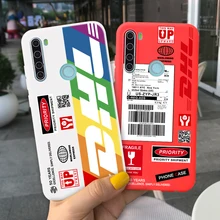 Para redmi nota 8t caso dhl lista de envio macio silicone tpu caso vária cor caso do telefone para xiaomi redmi nota 8t 8 pro caso