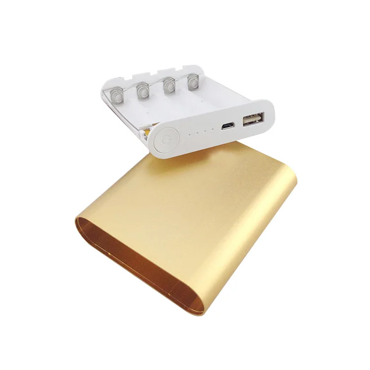 Универсальное зарядное устройство V8 из сплава с разъемом Micro USB чехол 2/ 4*18650 для