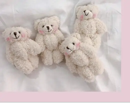 귀여운 인형 인형 홍당무 공동 곰 인형 가방 펜던트 액세서리 키 체인