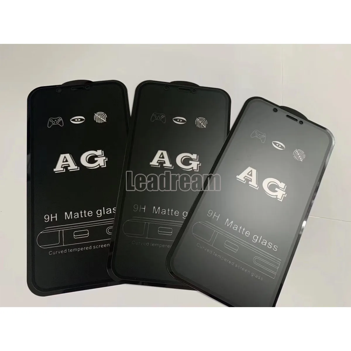 

100pcs AG Scrub Tempered Protective Glass Screen Protector for iPhone 11 Pro Max 6 6s 7 8 Plus X Xs Max Xr free DHL