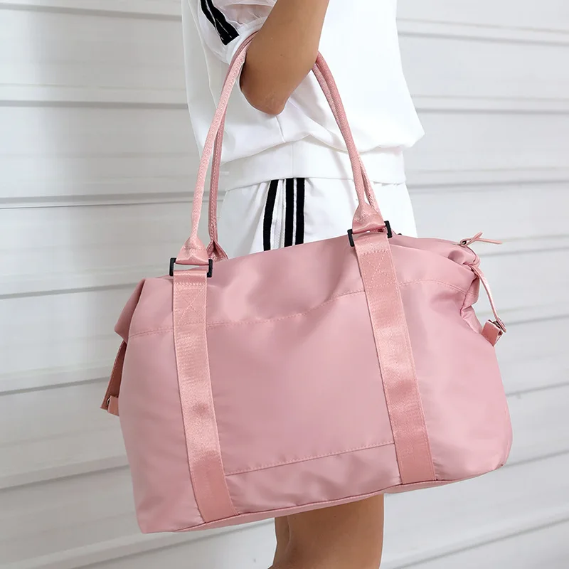 

2019 Summer New Style Large-Volume Shoulder Bag Women's Fashion Handbag Waterproof Solid Color Over-the-shoulder Bag Hot Selling