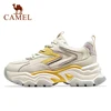 Camel Women's Sneaker Shoes Fashion Ladies Summer New Style Thick Soled Breathable Mesh Casual Chunky Shoes Women Shoes