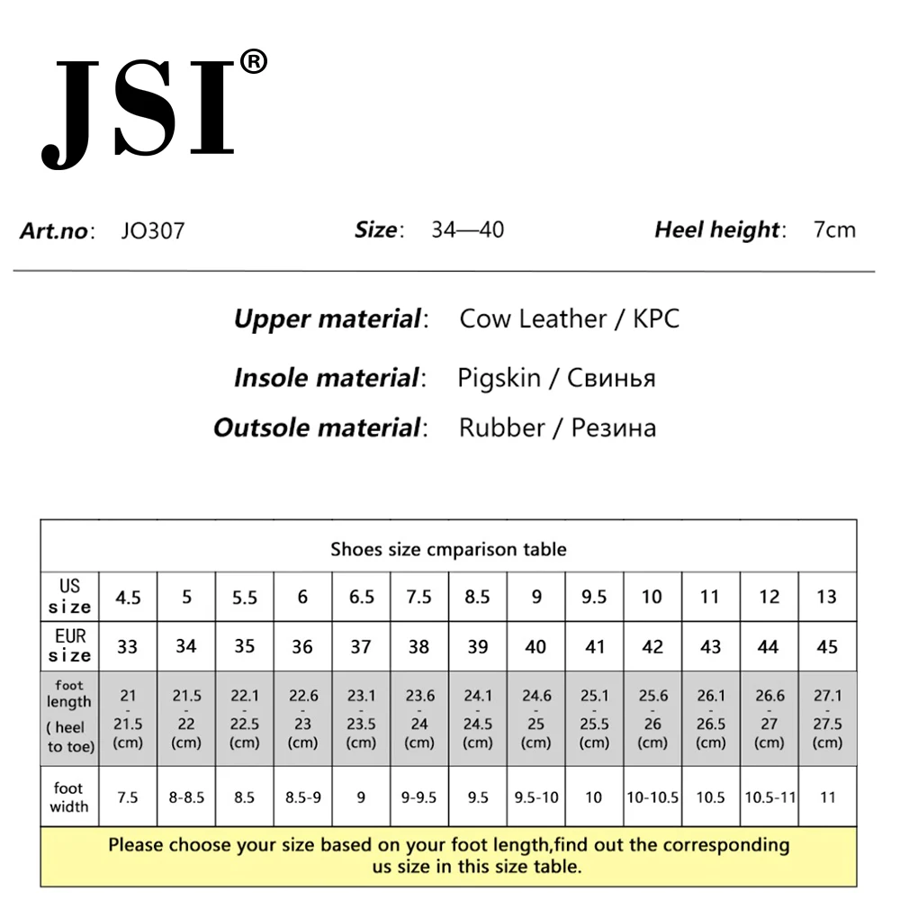 JSI Winter Women Boots Knee-High Round Toe Zip Ladies Shoes Genuine Leather Square Heel High Heel Zipper Solid Women Boots jo307