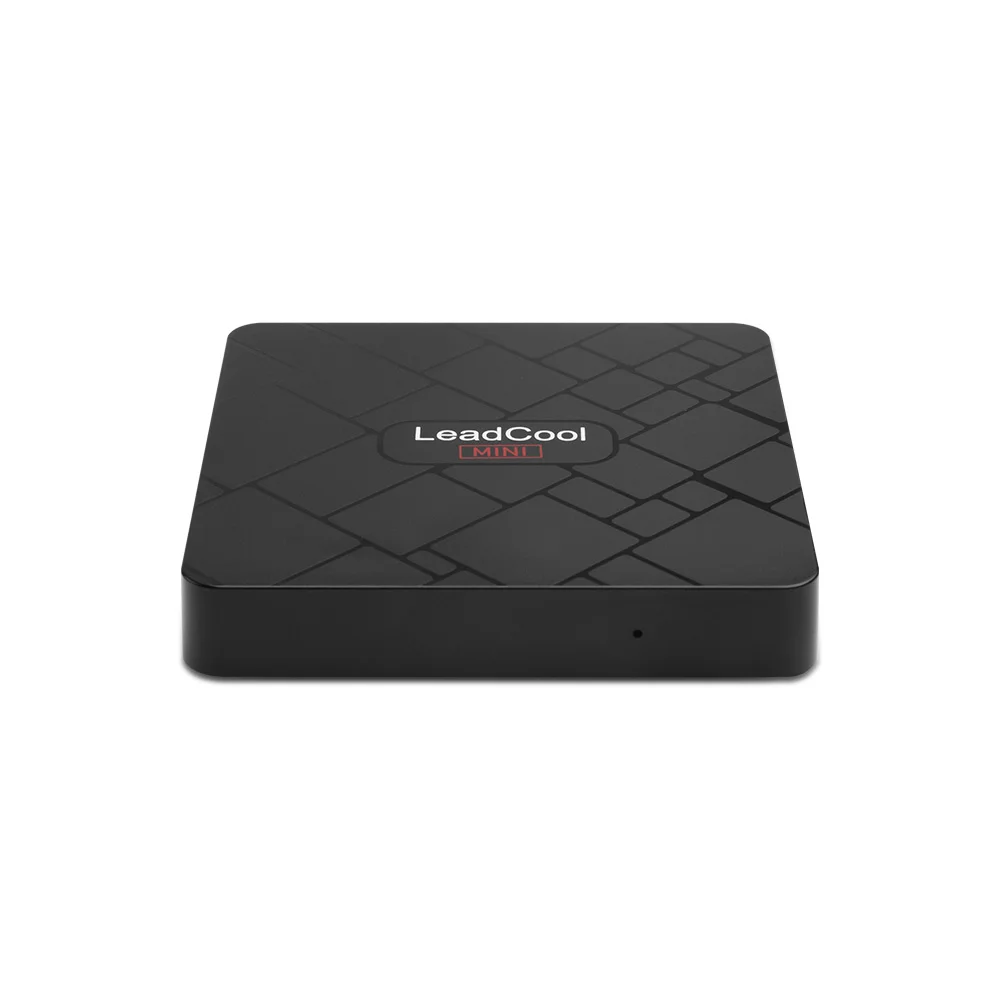 Leadcool Мини Android 8,1 ТВ приставка 2G 16G RK3228A 4K H.265 Leadcool медиаплеер 1G 8G 2,4G Wifi 100M Android умная приставка