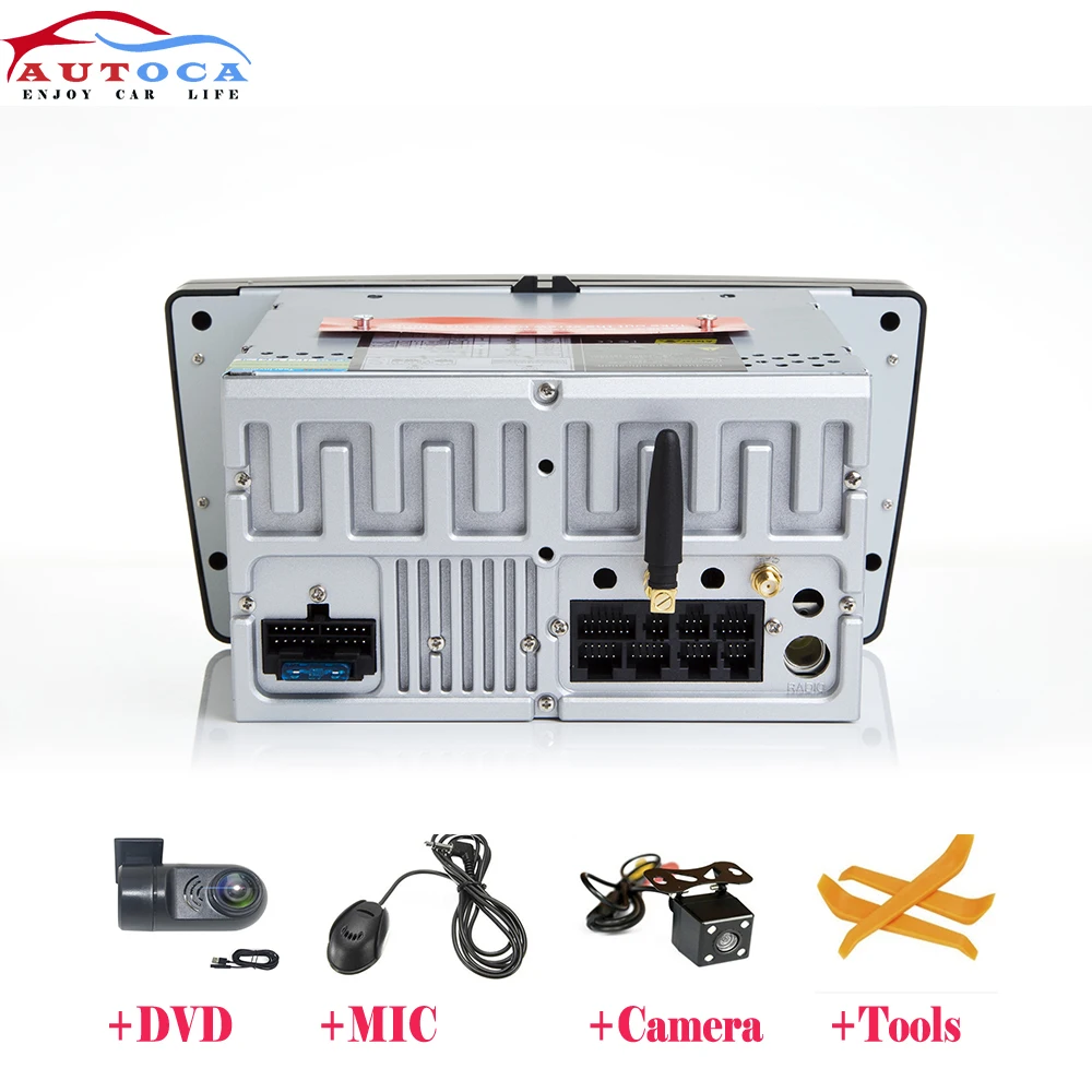  AUTOCA 2Din Android 9 Car DVD Multimedia Player For SKODA/Yeti/Octavia 2009 2010 2011 2012 2013 Rad