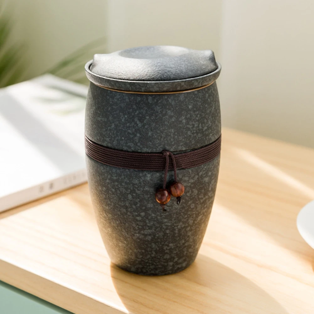 С коробкой офисная домашняя крышка фильтра чайная чашка туристический подарок напиток керамическая компактная кружка Открытый китайский кунг-фу