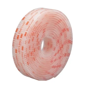 

SJ3560 Dual Lock Self Adhesive Fastener Tape Transparent Magic Tape,Type 250/ ( 25.4mm x 1meter)