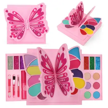 

New Pretend Play Girls Fashion Kit Safe Non-toxic Toys Makeup Set Preschool Kids Beauty Safety Toy for Children Girl Makeup Gift