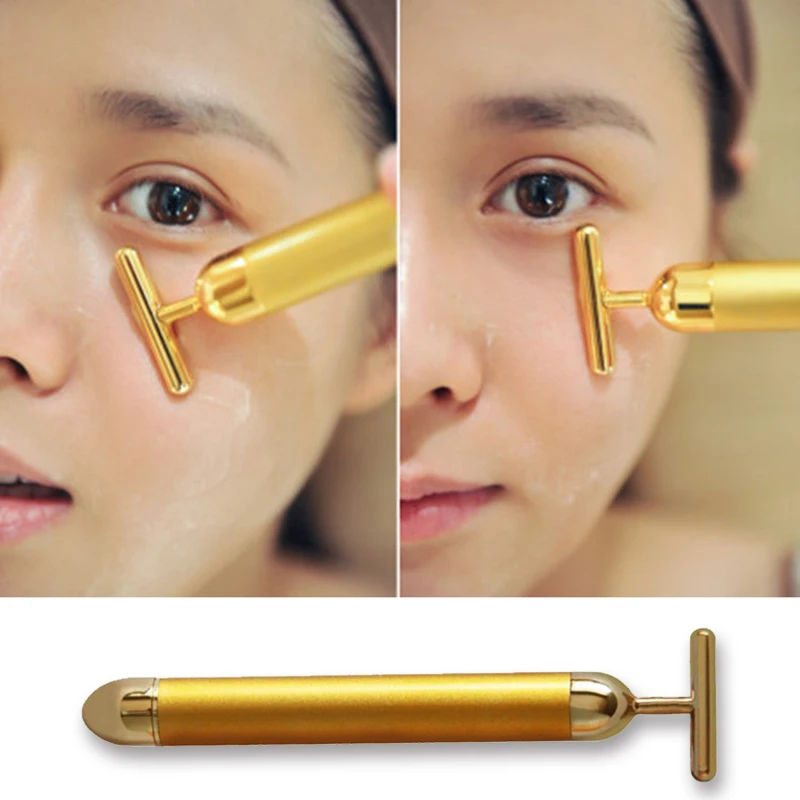 Gold Beauty Bar против морщин подтягивает кожу лица укрепляет лицо (Цвет: