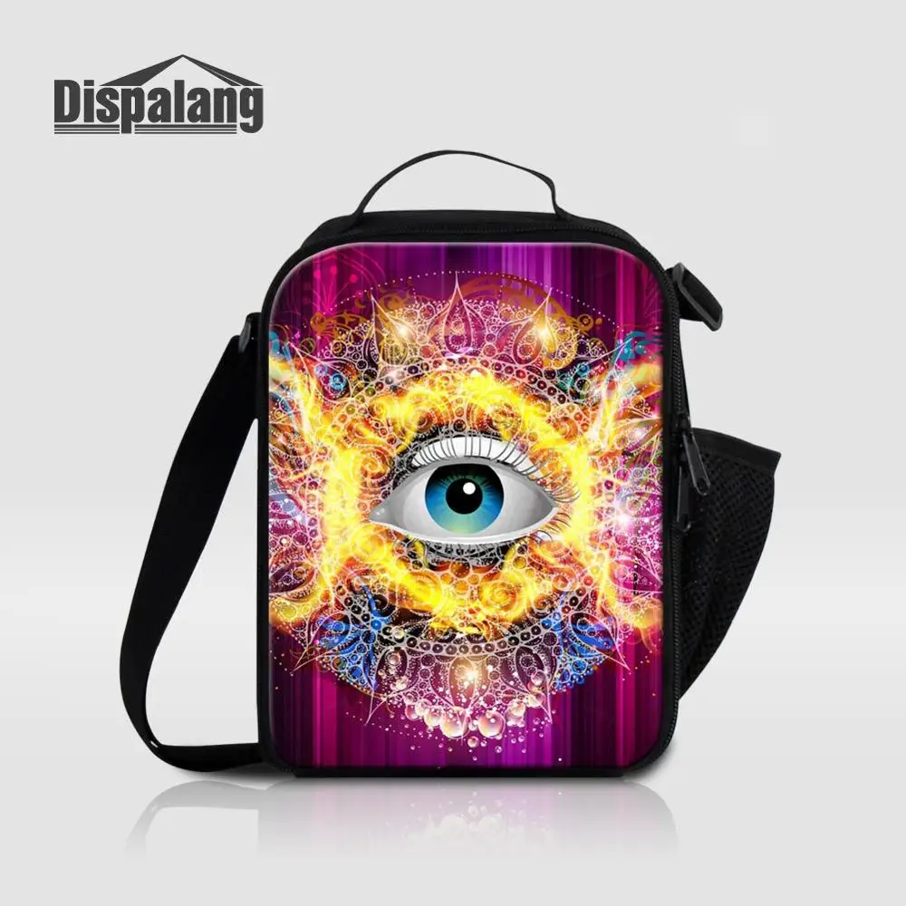 Lunch Bag02 При индивидуальном заказе череп экспрессия, мешки для обеда с Для мужчин прохладный Портативный Еда Пикник охлаждающая сумка; сумка на плечо; для ланча коробка для школы - Цвет: Lunch Bag02