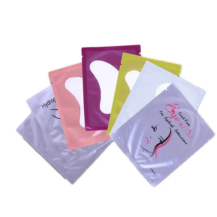 20/50 Pairs Eyelash Extension Patches Under Eye Pads For Grafting Eyelashes Paper Eye Gel Sticker Wraps Lash Patch Makeup Tool