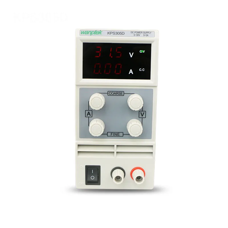 KPS305D 30V 5A выключатель постоянного тока Питание 0,1 V 0.01A цифровой Дисплей Регулируемый мини DC Питание