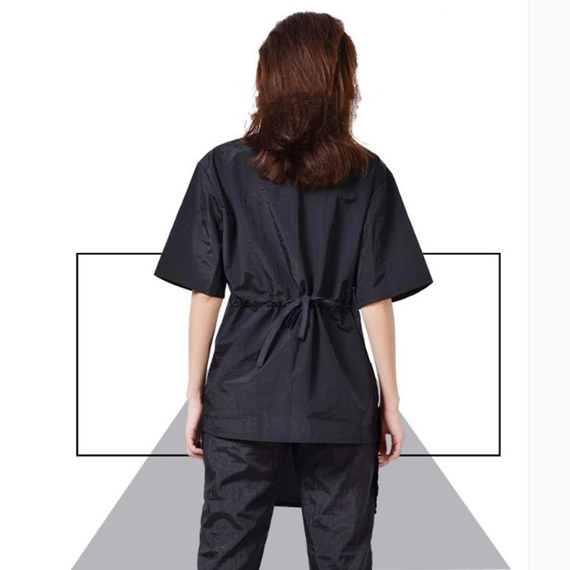 Custom LOGO Pet Grooming Overalls Long Sleeve Pet Shop Dog Bath Waterproof Work Clothes Anti-static Beautician Overalls G1004 6