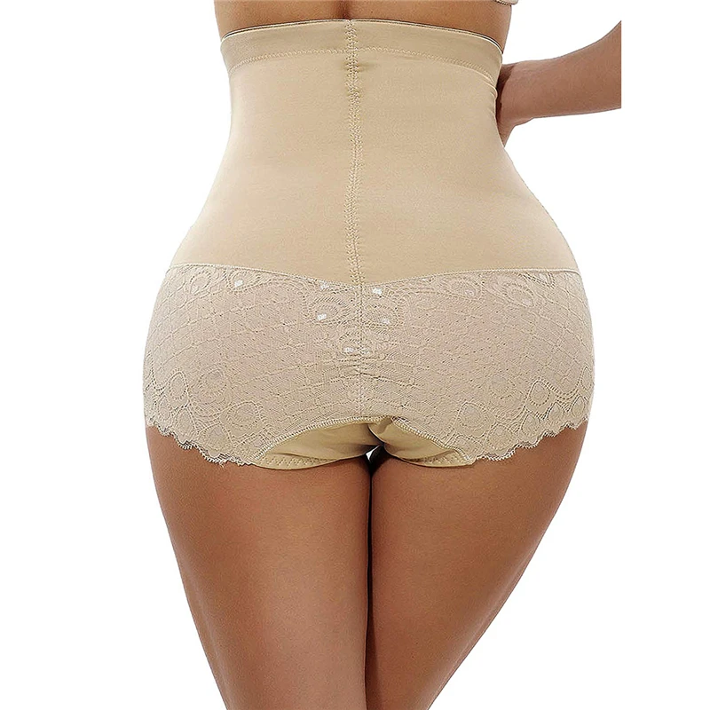 Sjastme Women High Waist Panty Brief Body Shaper Tummy Control Belt Underwear  Shapewear Belly Girdle Slimming Thong Panties