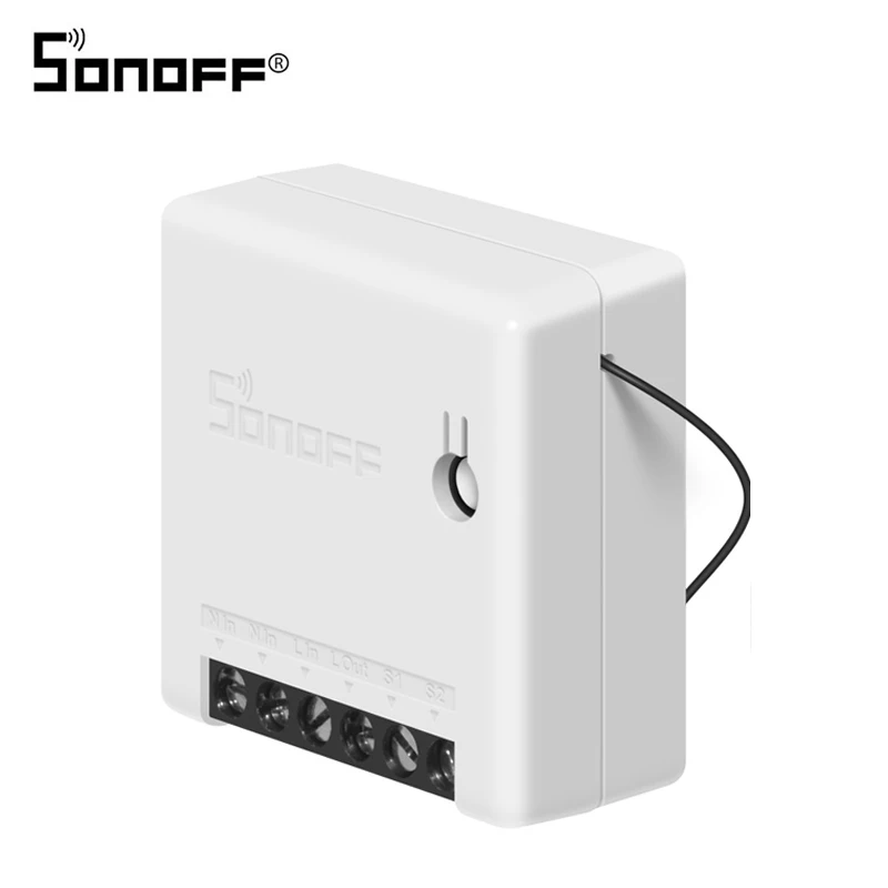 Интеллектуальный выключатель света SONOFF экшн-камера с Wi-Fi подключением переключатель Поддержка app/LAN смарт-таймер модуль 10A 2 позиционный переключатель голосового дистанционного Управление Сделай Сам работать с Alexa Google Home