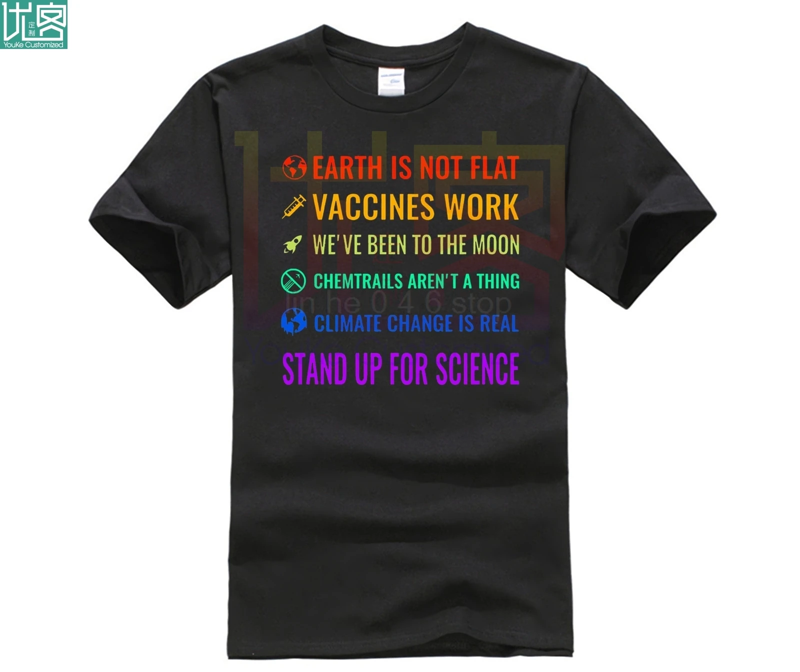 

Stand Up For Science T-Shirt Private custom T-shirts