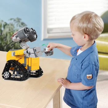 

Kids Robot Building Blocks Toys Sets Robot Model Building Blocks Toys Robot Assembly Building Kits Blocks Bricks Education Toys