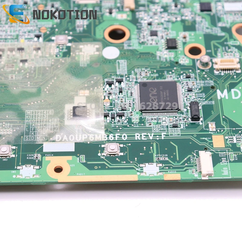 NOKOTION 580976-001 DA0UP6MB6F0 для hp Pavilion DV6 DV6-2100 материнская плата для ноутбука PM55 GT210M DDR3 полный тест