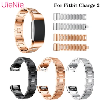 

For Fitbit Charge 2 Metal Stainless Steel Strap For Fitbit Charge 2 Frontier / Classic Smart Watch Replacement Strap Accessory