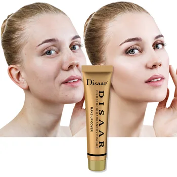 

Facial Cosmetics Concealer Face Primer Foundation Cream Full Cover 3 Colors Waterproof Oil-Control Makeup 30g