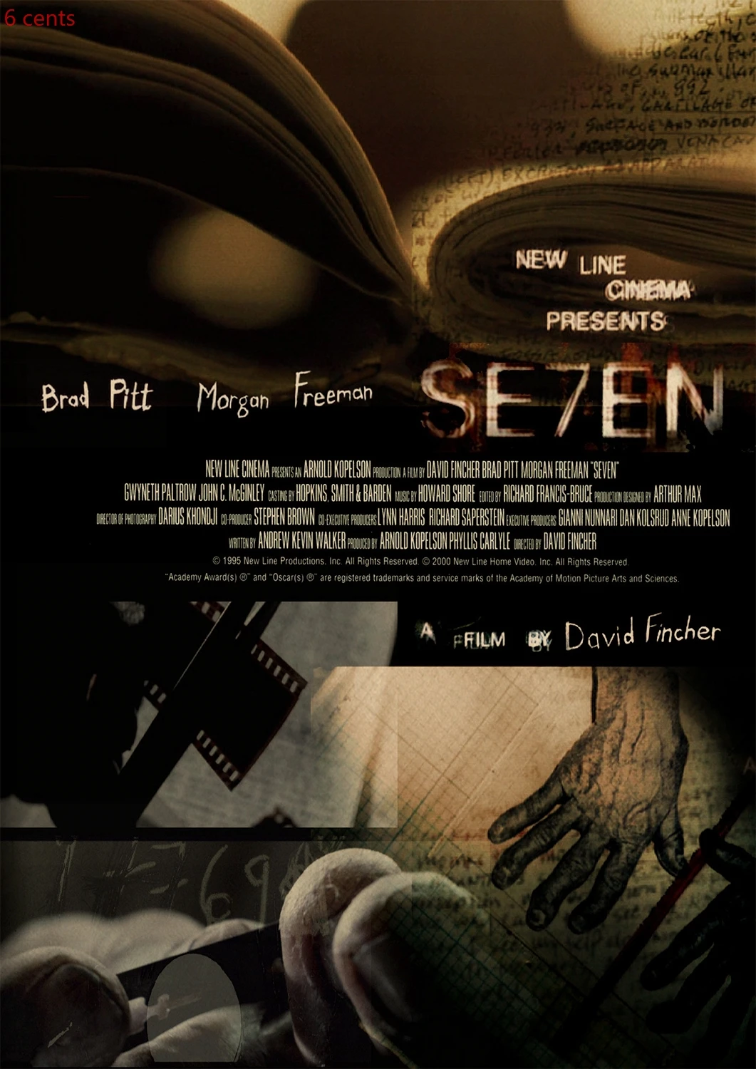 Классический фильм семь грех плакат злой дух рыцарь плакат крафт-бумага винтажные наклейки плакат фильма - Цвет: 5