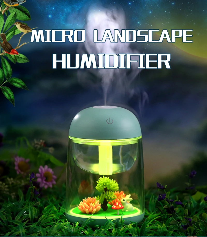 

180ml Ultrasonic Air Aroma Humidifier for home LED Lights Aromatherapy Essential Oil Aroma Diffuser H
