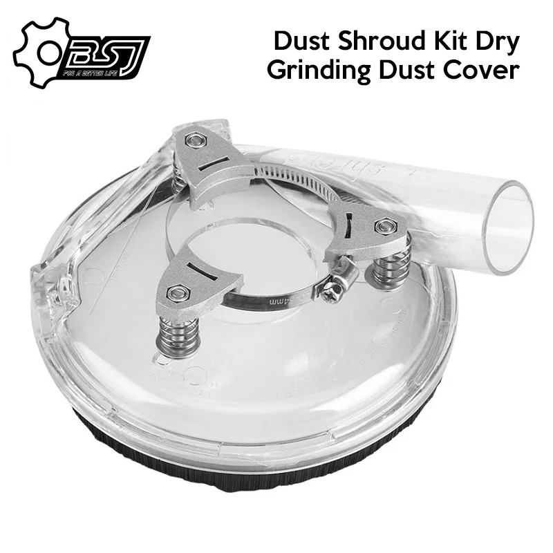 Dust Shroud Kit Dry Grinding Dust Cover for Angle Grinder 100/115mm