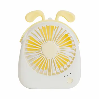 

Cute Desktop Mini Fan Handheld Fan Portable Fan Electric USB Rechargeable Battery Small Fan Outdoor Portable