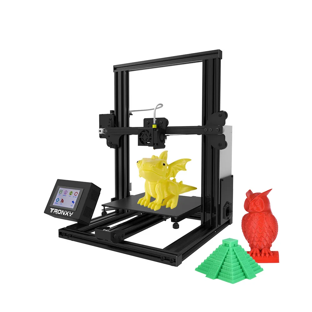 Настольный 3D принтер Tronxy размер 220*220*260 мм высокая печать сопла с тепловым экраном