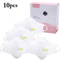 10 шт. дышащая маска для рта Пылезащитная анти-формальдегид противотуманные намордник для лица женская одежда для беременных аксессуары