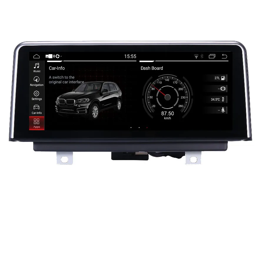 Автомобильный dvd плеер 10 25 &quot Восьмиядерный Android 9 0 для BMW X5 E70 X6 E71 GPS навигация