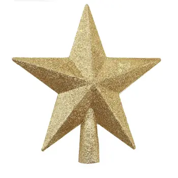 

Plastic Christmas Ball String Star Christmas Tree Topper Festive Christmas 634E