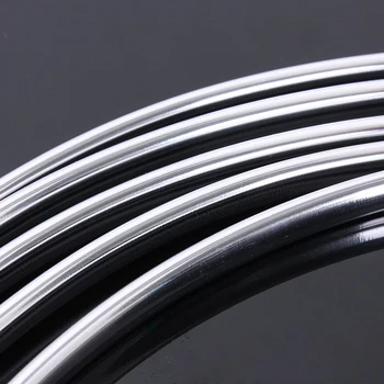 

6M Chrome Car Suv Edge Guard Protector Moulding Trim Molding Strip U-profile 1pc