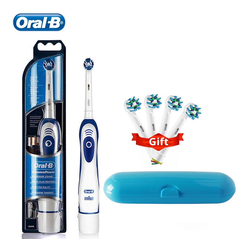 Oral B Electric Toothbrush With Travel Box Soft Brush Head Battery Powered Whiten Teeth 100% Waterproof Oral B Electric Toothbrush With Travel Box Soft Brush Head Battery Powered Whiten Teeth 100% Waterproof