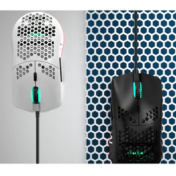 

AJ390/AJ390R Light Weight Wired Mouse Hollow-out Gaming Mouce Mice 6 DPI Adjustable 7 Keys for Windows 2000/XP/Vista/7/8/10