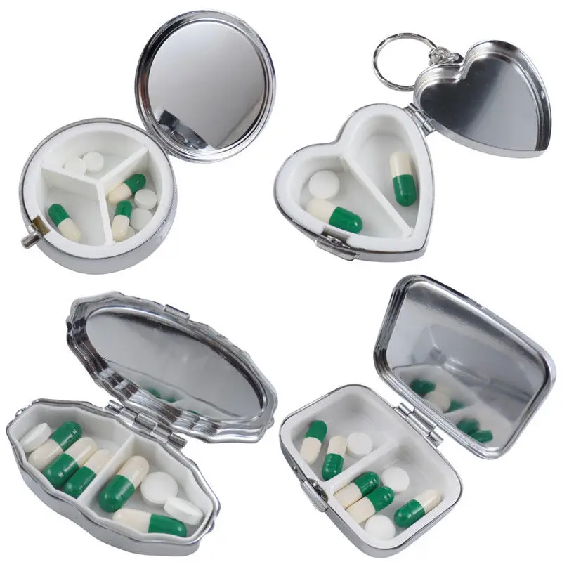 Футляр для таблеток, портативный контейнер для лекарств Metel | AliExpress