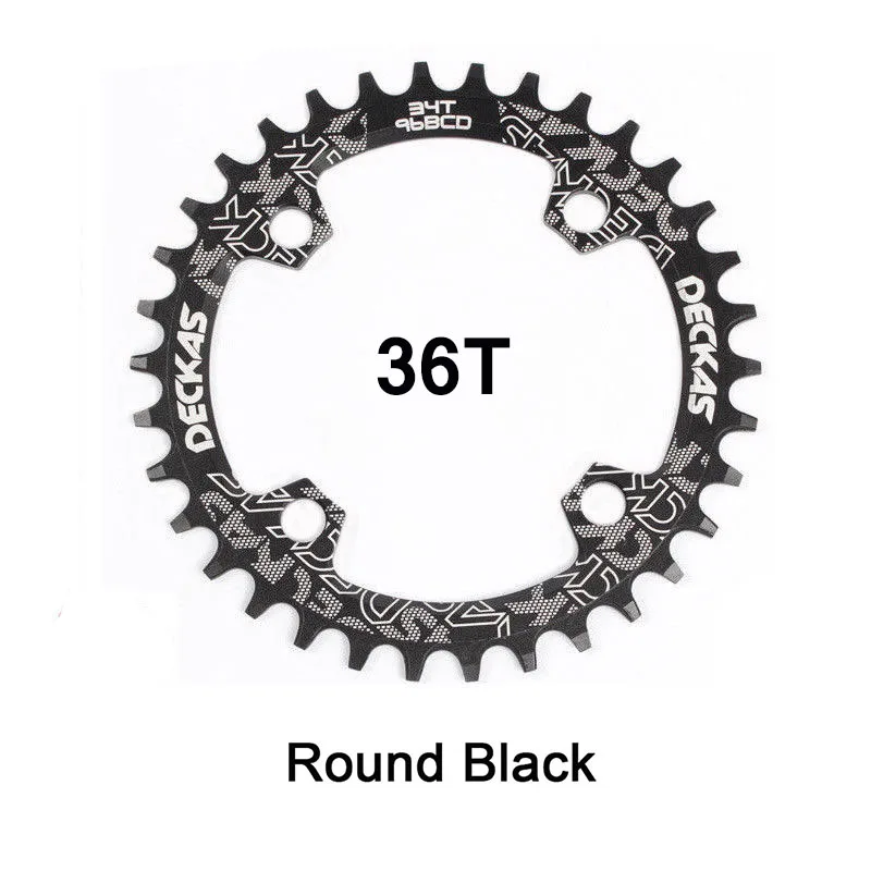 MTB Bicycle Chainring BCD96mm 32//34//36//38//40T Chainwheel Single plate Chain Ring