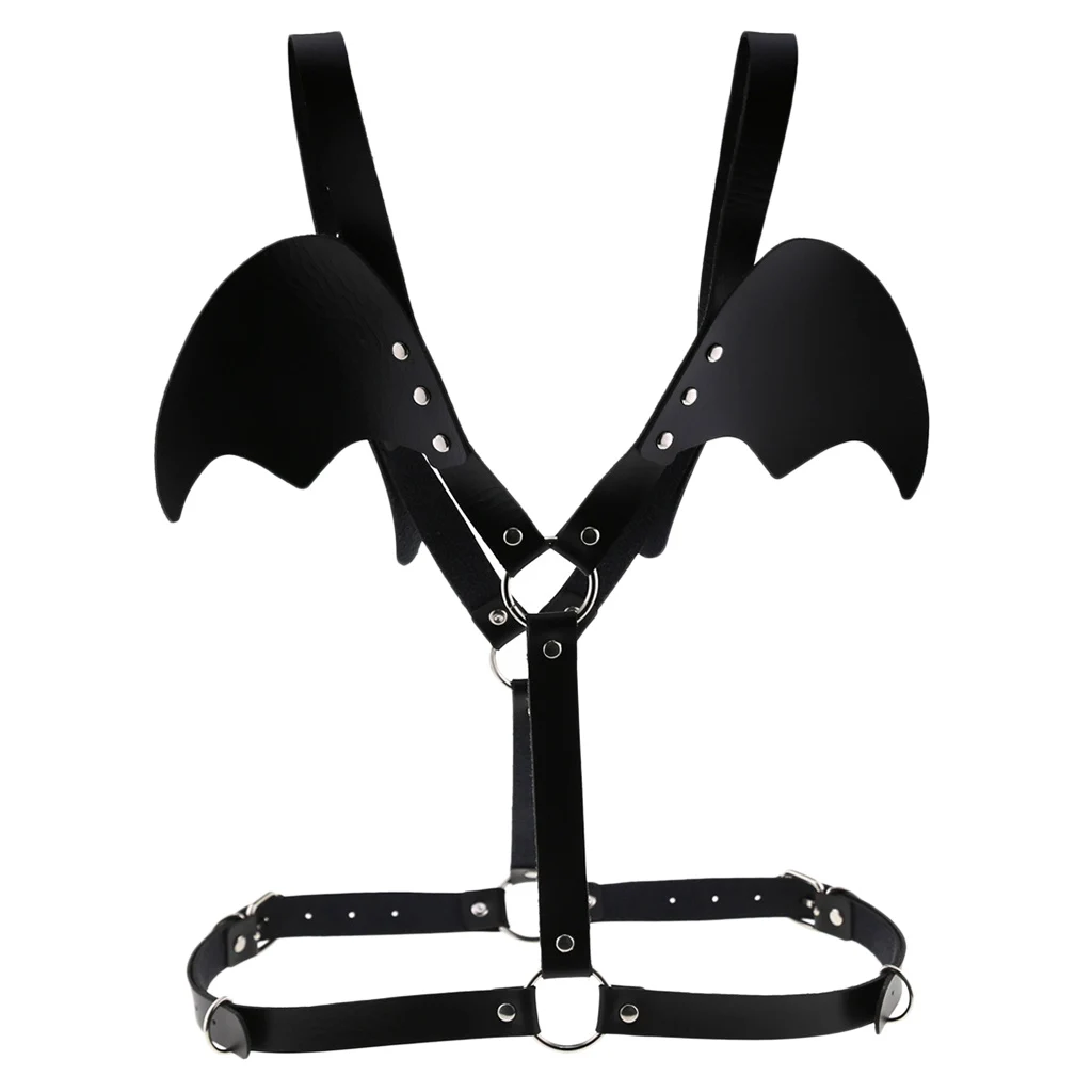 Punk Adjustable Body Harness Bat Wing Steampunk Role Play Festival Costumes