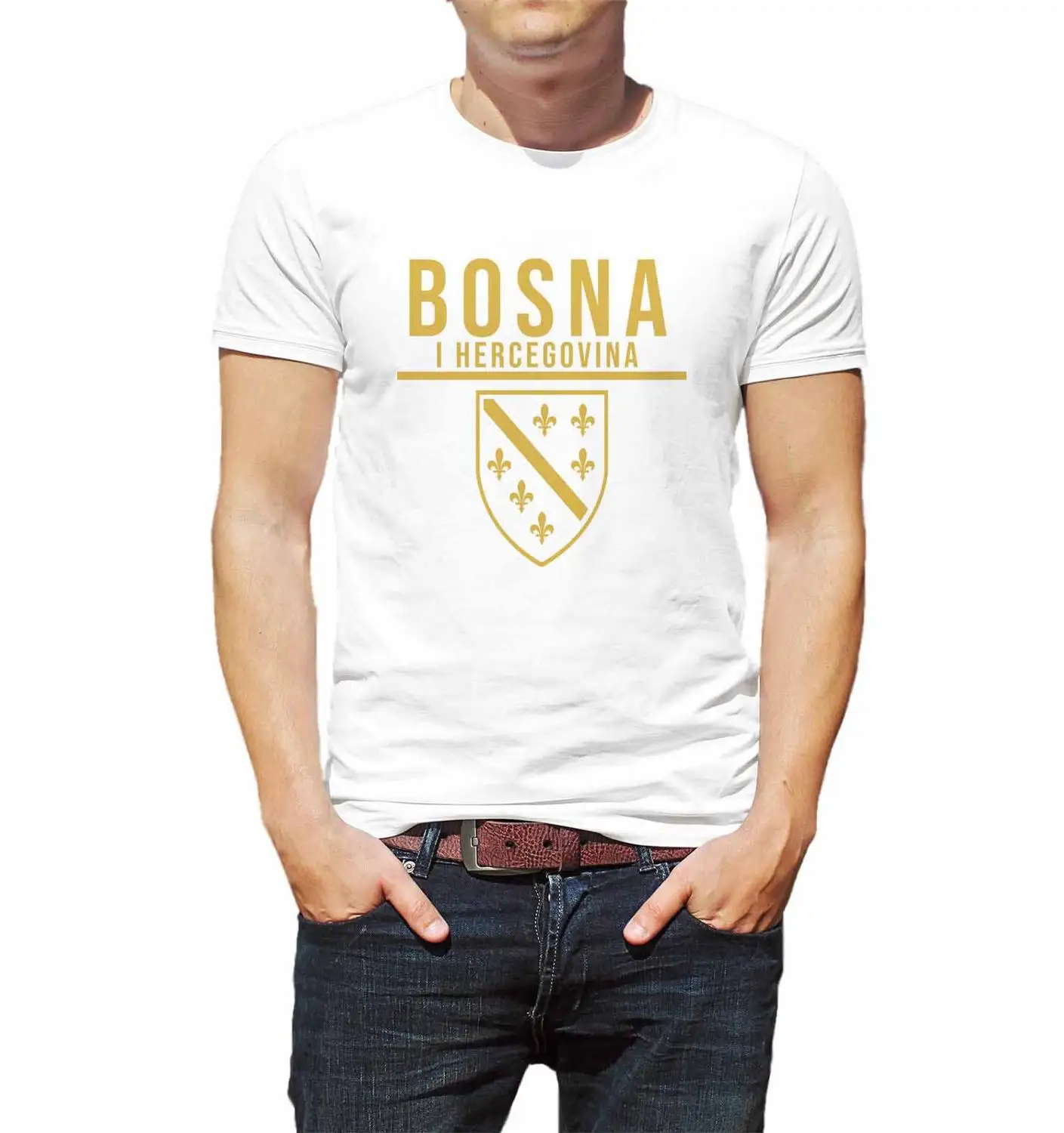 

Bosna I Hercegovina Bosnia And Herzegovina T Shirt Yugo T Shirt 2019 New Arrive Mens T Shirt Casual Man Tees Funny T Shirts