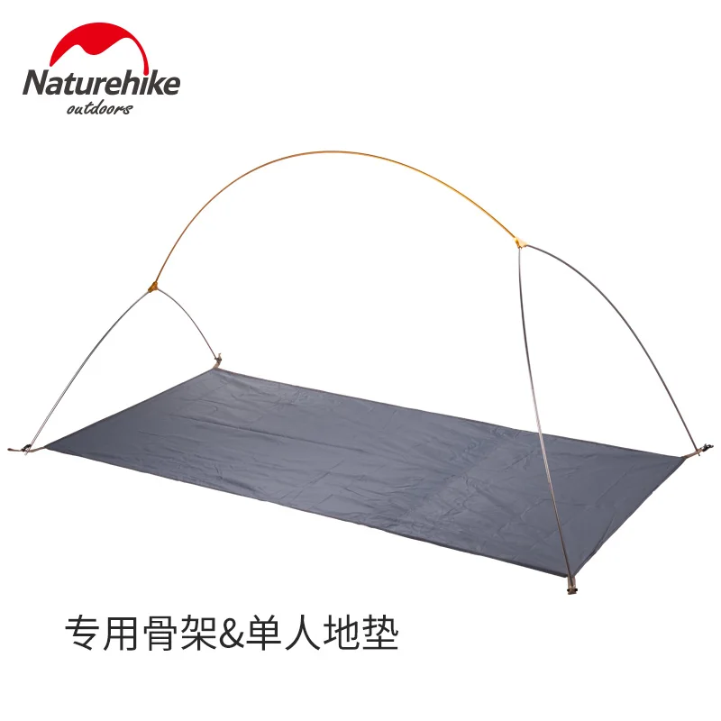 Naturehike Portable Professional Double Layer One Man 210T/20D Nylon Silicone Cycling Tent for 3 Seasons