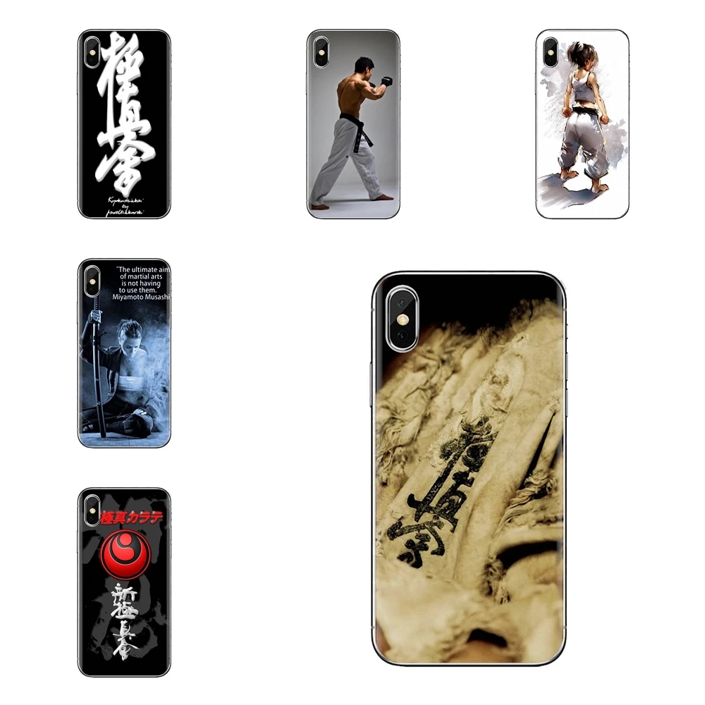 

For Huawei G7 G8 P7 P8 P9 Lite Honor 4C 5X 5C 6X Mate 7 8 9 Y3 Y5 Y6 II 2 Pro 2017 Oyama Kyokushin Karate Transparent Soft Cover